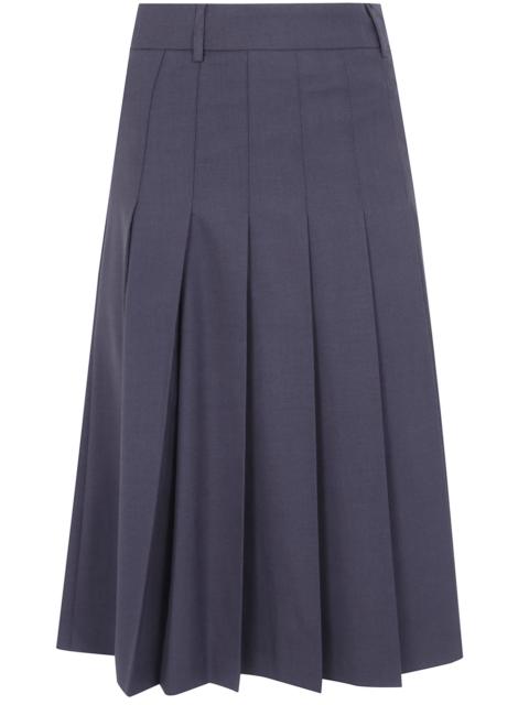 Dunst Pleated Long Skirt Pleats Long Skirt