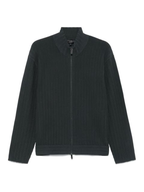 EMPORIO ARMANI textured jacket