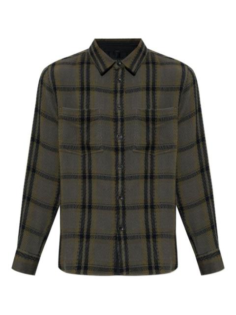 rag & bone plaid pocket shirt