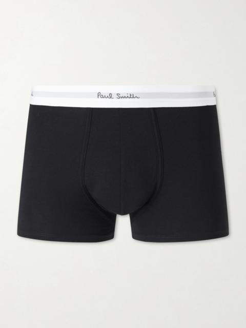 Paul Smith Seven-Pack Stretch Organic Cotton-Jersey Boxer Briefs