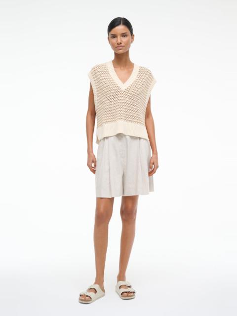 STAUD STAUD AMERICANA SWEATER BREEZE CREME
