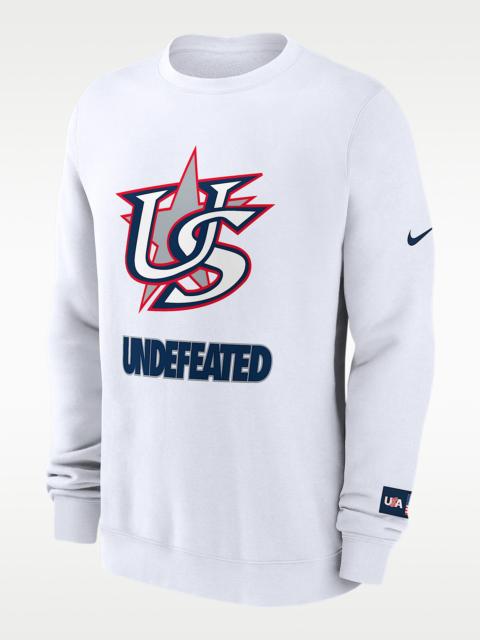 Nike USA Baseball 2026 World Baseball Classic Complex Undefeated Men's Nike Pullover Crew