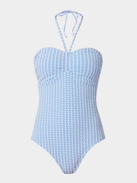 Shoshanna Cinched One-Piece Swimsuit