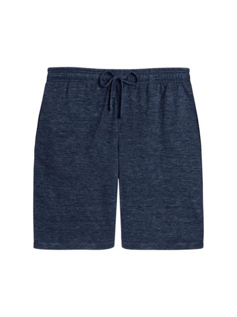 Vilebrequin Unisex Linen Bermuda Shorts Solid