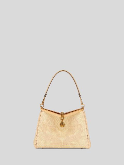 MEDIUM RAFFIA VELA BAG