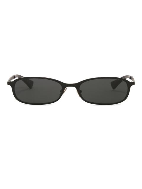 SAINT LAURENT Metal Oval Sunglasses