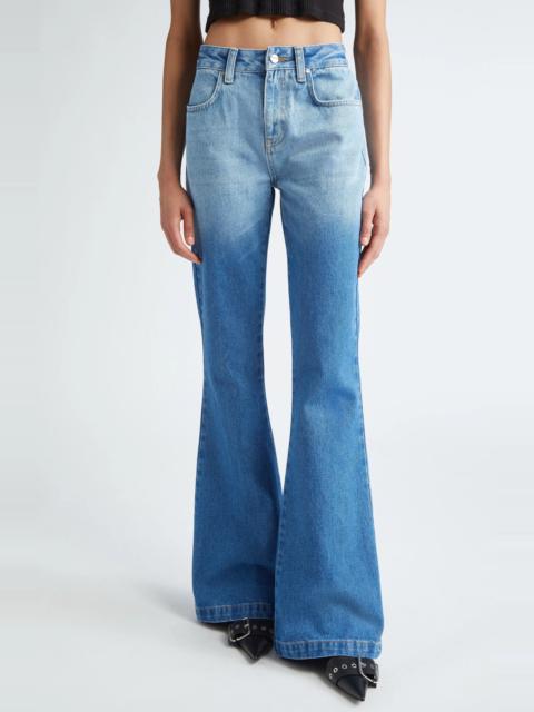 Dion Lee Faded Bootcut Jeans