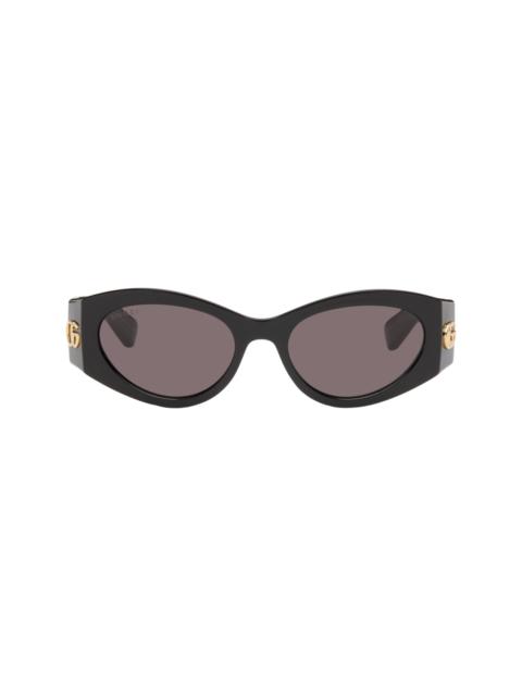 GUCCI Black GG Corner Cat-Eye Sunglasses