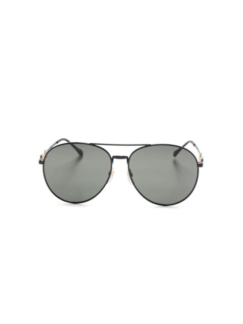 GUCCI Horesebit-detail sunglasses