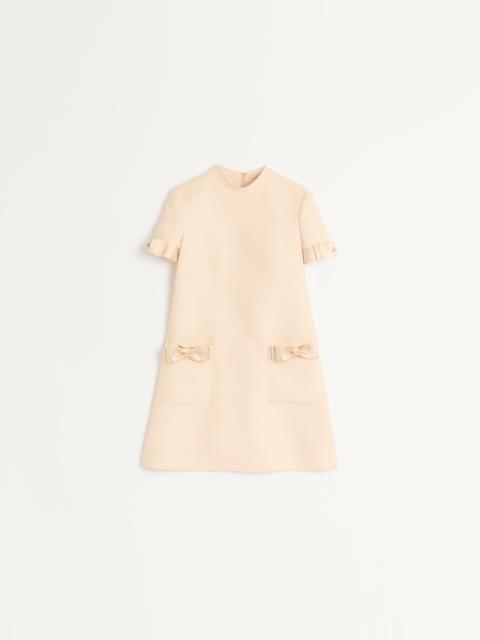 CREPE COUTURE SHORT DRESS