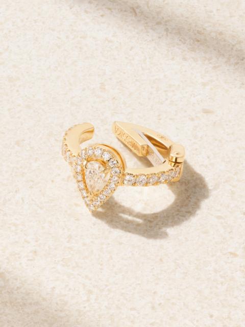 MESSIKA My Twin 18-karat Gold Diamond Ear Cuff