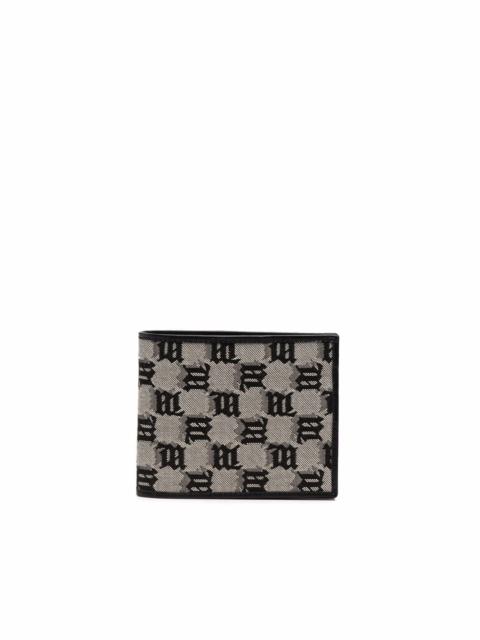 MISBHV monogram bi-fold wallet