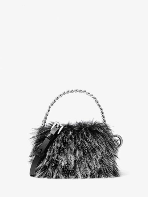 MICHAEL KORS Bryant Extra-Small Faux Fur Convertible Pochette