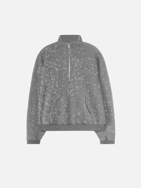 John Elliott SPEC WOOL ZIP PULLOVER