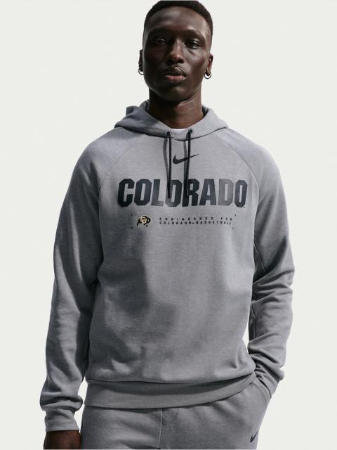 Nike Colorado Buffaloes Nike NCAA Men's Basketball Coaches' Pullover Hoodie