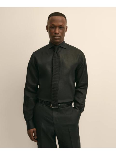 Brooks Brothers Linen Londoner Collar Dress Shirt