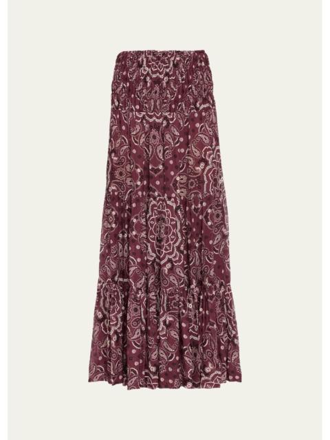 Cara Cara Emilina Paisley Maxi Skirt