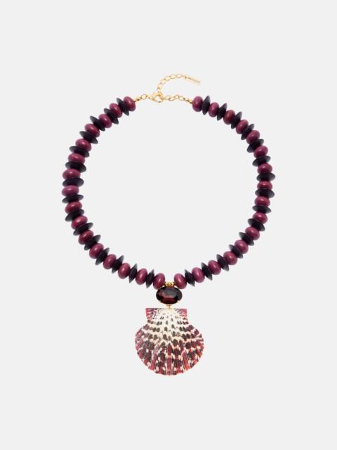Jennifer Behr Miranda beaded pendant necklace