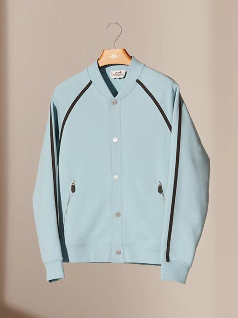 Hermès "Ganses colorees" varsity jacket