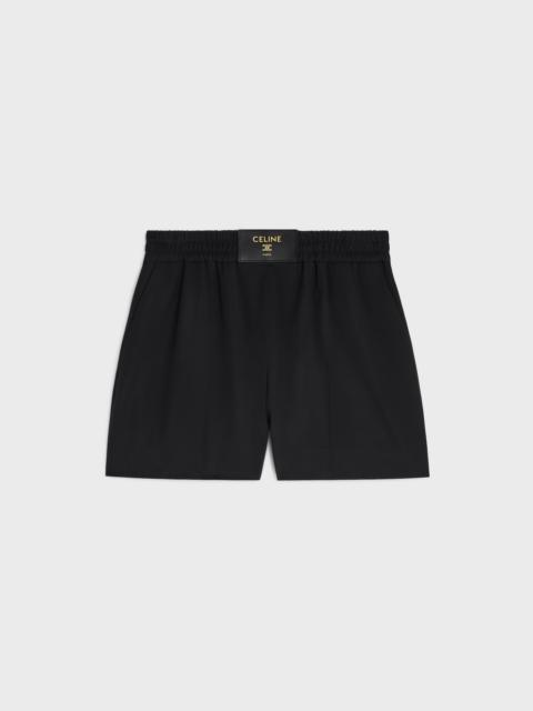 CELINE shorts IN wool twill