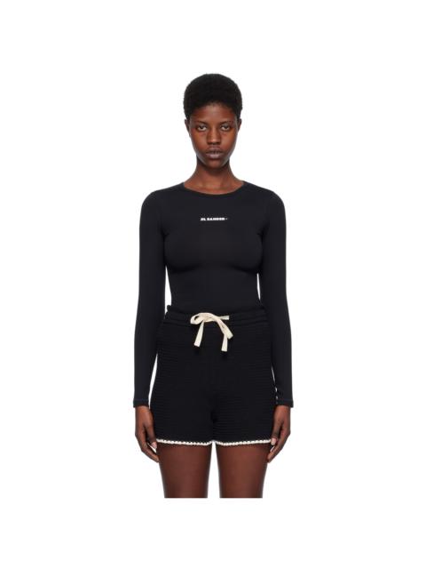 Jil Sander Black Swim Long Sleeve T-Shirt