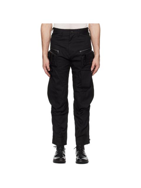 ACRONYM P24A-KI Cotton Articulated BDU Trouser Black