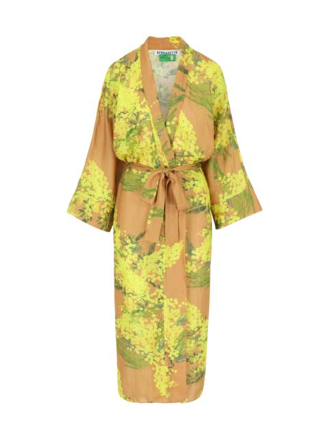 BERNADETTE The Linen Wrap Dress