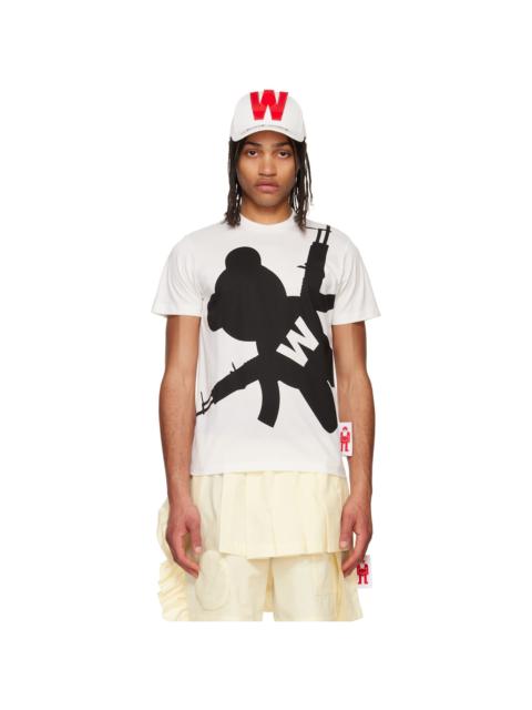 Walter Van Beirendonck White Shadow Teddy T-shirt