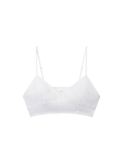 A.L.C. Joan Stretch Cotton Bra Top