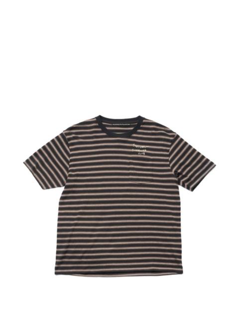 Stockholm Surfboard Club Franz striped pocket T-shirt