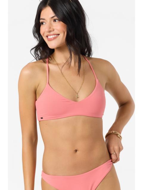 O'Neill Saltwater Solids Huntington Bralette Top