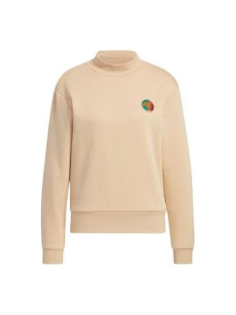 adidas (WMNS) adidas Neo Vbe Sweatshirts 'Tan' HN2368