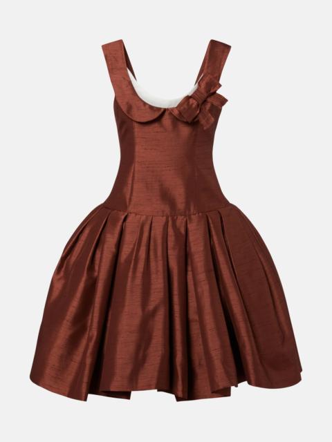 SHUSHU/TONG Bow-detail mini dress