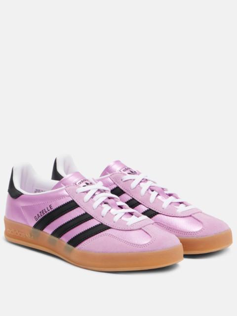 adidas Gazelle 실내 가죽 Low-Top 트레이너