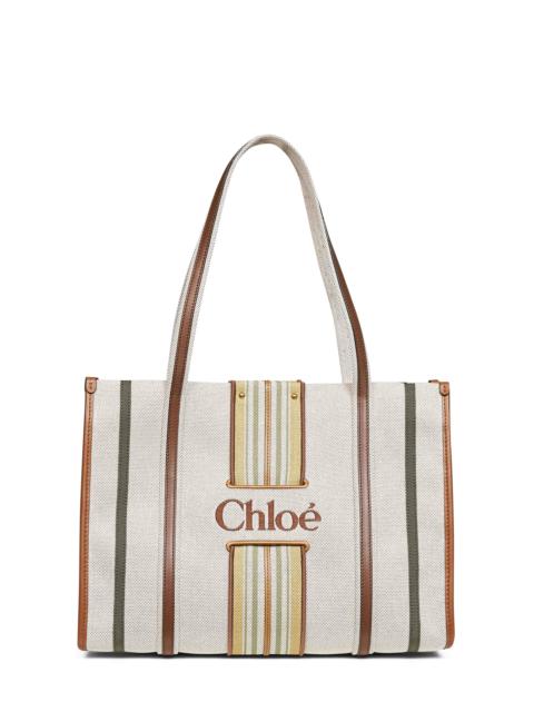 Chloé Pure Brown Woody Loop tote bag