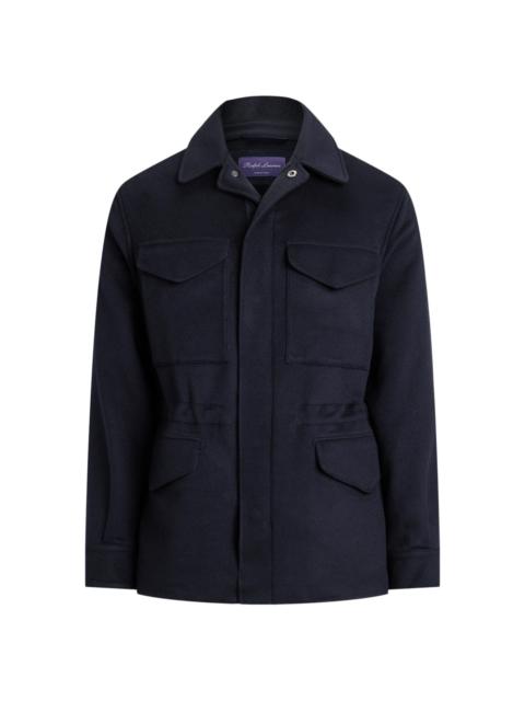 Ralph Lauren Men's Ripley Wool-Cashmere Four-Pocket Jacket - Classic Chairman Navy