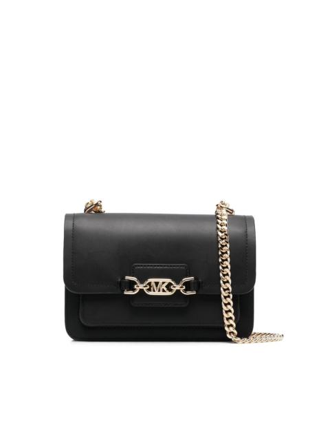 MICHAEL KORS Heather logo-plaque shoulder bag