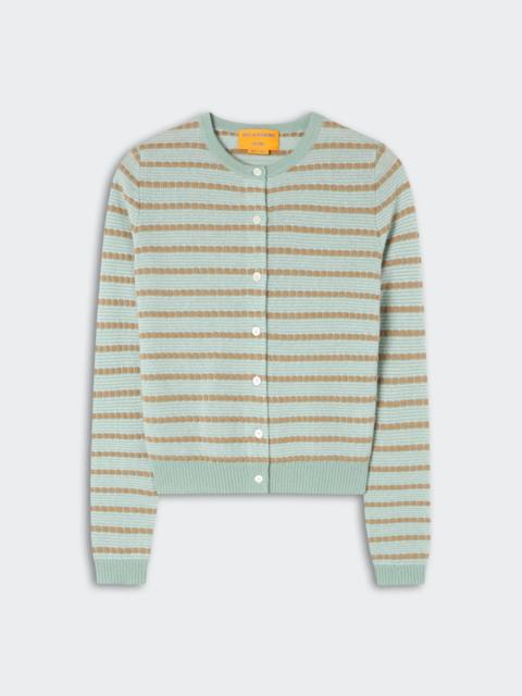 GUEST IN RESIDENCE Pebble Stripe Jane Cardigan