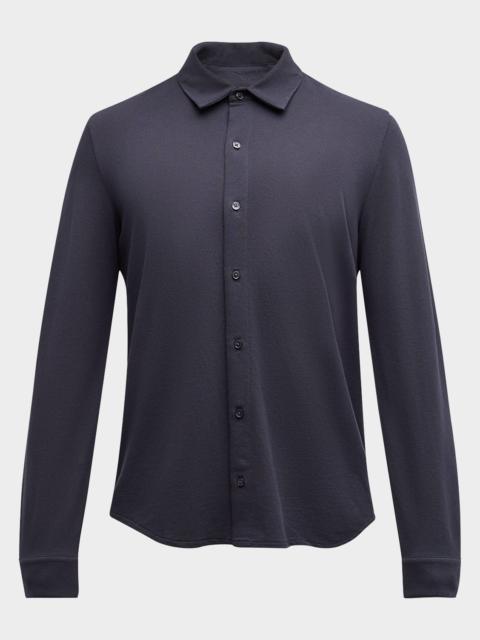 Vince Men's Pique Button-Down Shirt