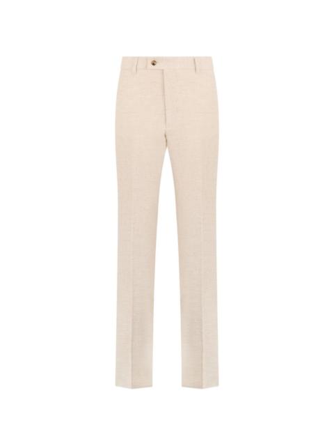 PHILIPP PLEIN pressed-crease tailored trousers