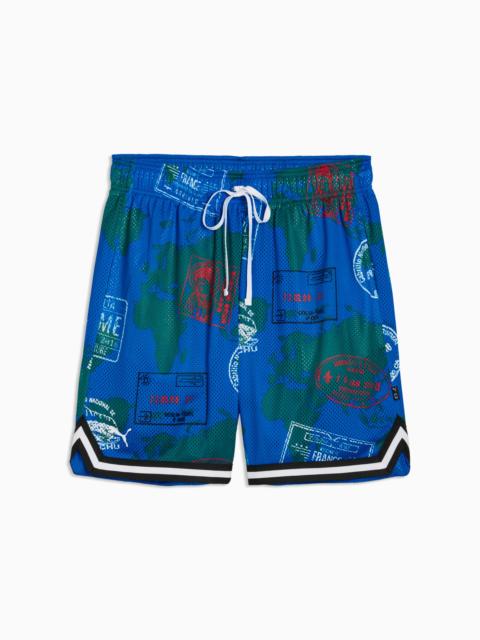 PUMA Around The World Men's Patterned 7" Basketball Shorts
