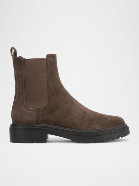 Vince Pinecrest II Suede Lug-Sole Chelsea Boots