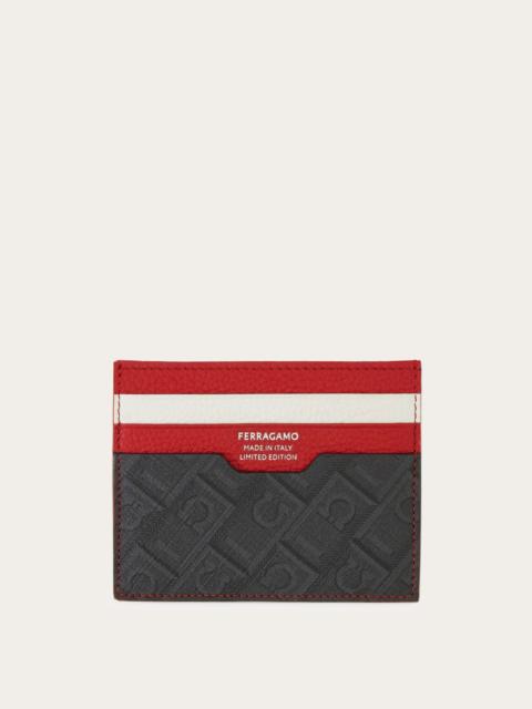 FERRAGAMO Ferragamo Monogram credit card holder - Sport Capsule