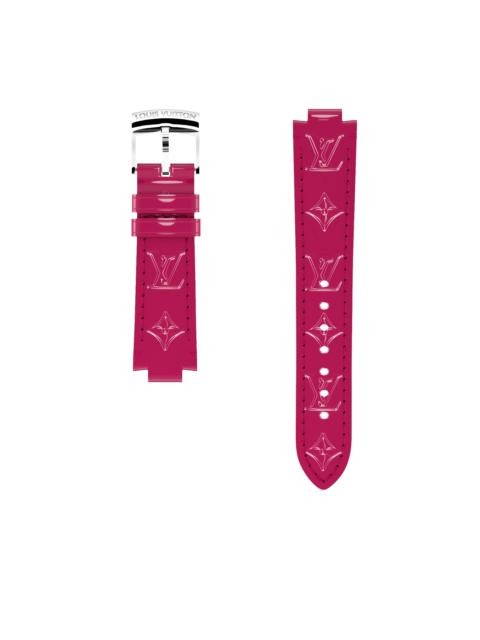 Louis Vuitton STRAP TAMBOUR MONOGRAM VERNIS MAGENTA M/M