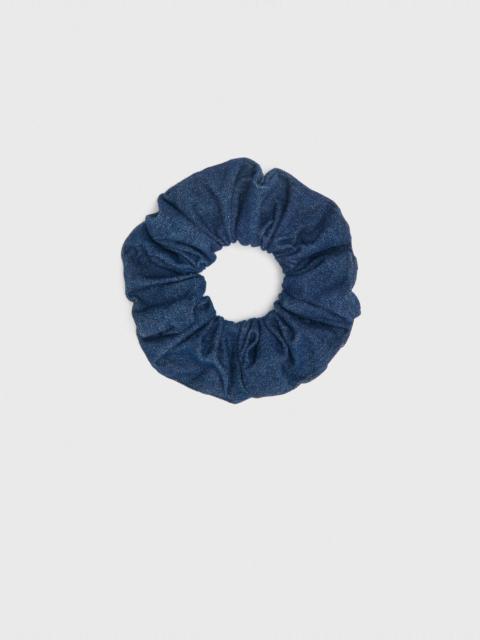 maje Denim scrunchie