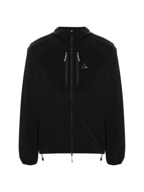 ROA logo-print hooded jacket