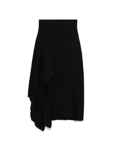 Yohji Yamamoto draped skirt