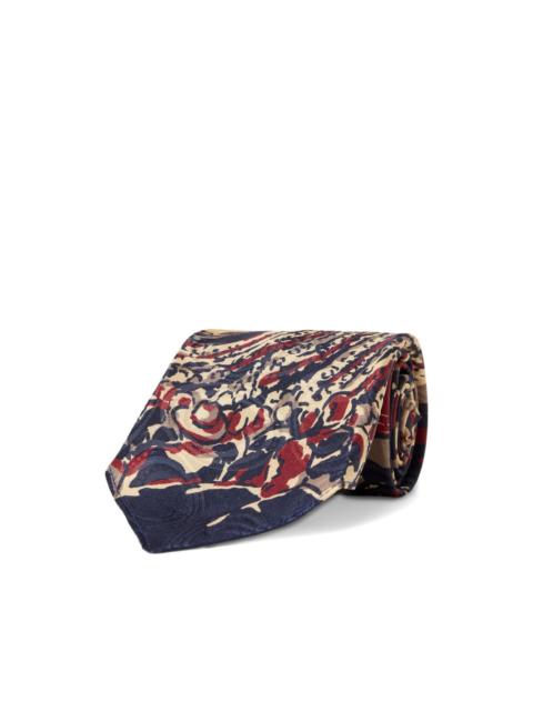 RRL by Ralph Lauren graphic-print silk tie