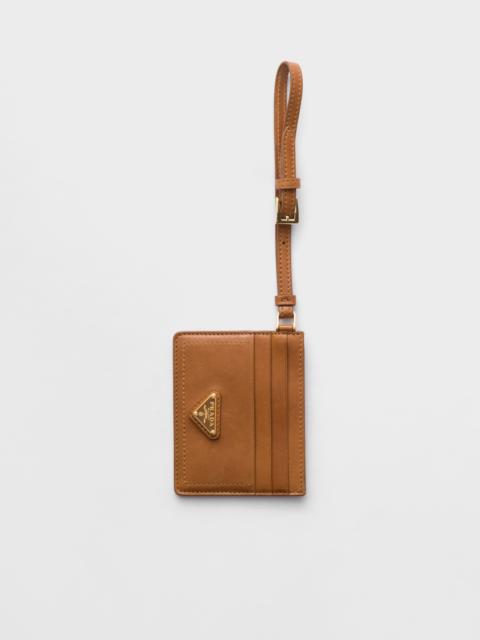 Prada Nappa leather card holder