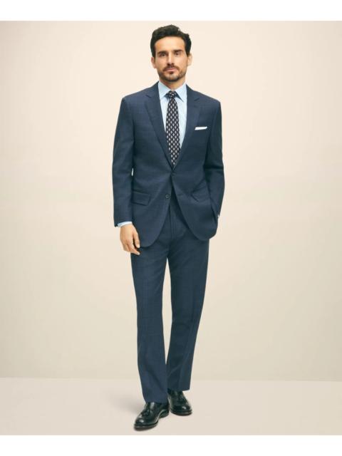 Brooks Brothers Traditional Fit Wool Checked 1818 Suit